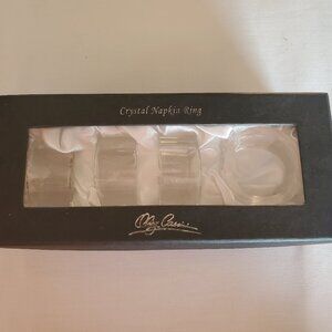 Oleg Cassini Napkinring Set